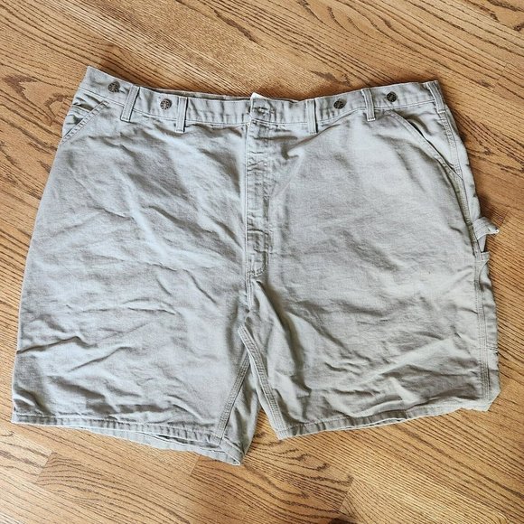 Carhartt Other - Carhartt  Men's Khaki  Cotton Carpenter Utility Shorts Original Fit Size 50